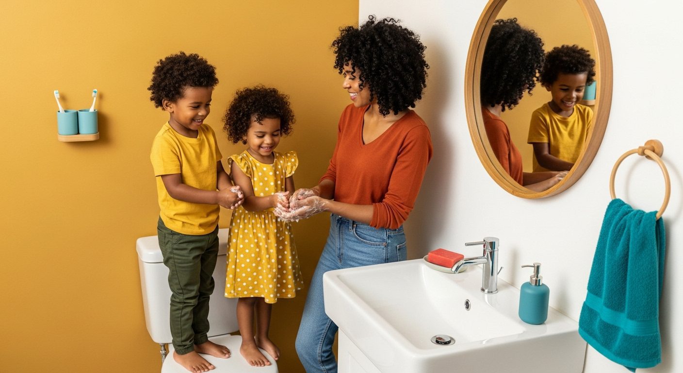Easy Ways to Teach Your Kids to Wash Their Hands